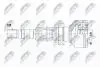 ШАРНІР РІВНИХ КУТОВИХ ШВИДКОСТЕЙ | VOLVO XC90 D3/D5 02-14 VIN-&gt;354475, 3.2V6 VIN -&gt;354978 02-14, 4.4V8 VIN -&gt;367133 02-07 /ПРАВ,ATM/ NTY NPWVV099 (фото 1)