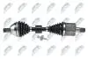 ПІВВІСЬ | VOLVO S60II/V60I D3/D4/D5,2.0T 10-, S80II D5 06-, D3 10-, 2.0TDI 08-11, V70III 2.4D/D3/D4/D5 07- /ЛІВ,ATM/ NTY NPWVV115 (фото 2)