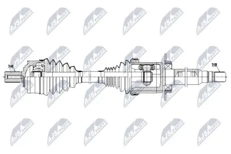 ПОЛУОСЬ NTY NPWVV160