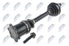 ПІВВІСЬ | VW GOLF V/VI 1.9/2.0TDI 03-, PASSAT 1.9TD, 2.0TDI, 3.2FSI 05-, CADDY 04-, TOURAN 03-, JETTA 05-, CC 11-, SKODA OCTAVIA 1.9/2.0TDI 04, SUPERB 2.0TDI 08-, AUDI A3 1.9/2.0TDI 03- /ЛІВ NTY NPWVW039 (фото 2)