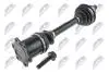 ПІВВІСЬ | VW GOLF V/VI 1.9/2.0TDI 03-, PASSAT 1.9TD, 2.0TDI, 3.2FSI 05-, CADDY 04-, TOURAN 03-, JETTA 05-, CC 11-, SKODA OCTAVIA 1.9/2.0TDI 04, SUPERB 2.0TDI 08-, AUDI A3 1.9/2.0TDI 03- /ЛІВ NTY NPWVW039 (фото 2)