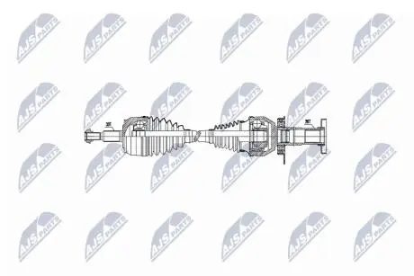 ПІВВІСЬ | VW T5 2.0TDI/BITDI 136-180KM, 2.0TSI 150-204KM 10-15 /ПРАВ, MTM/ NTY NPWVW047