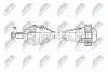 ПІВВІСЬ | VW GOLF VII 1.4TSI 14-, GOLF SPORTSVAN 1.4TSI 14-, SKODA OCTAVIA III 1.4TSI,1.8TSI 13-, AUDI A3 1.8TSI 12-, SEAT LEON 1.4TSI,1.8TSI 12- /ЛІВ/ NTY NPWVW063 (фото 1)