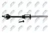 ПІВВІСЬ | VW/SKODA/AUDI/SEAT ENG. 2.0TDI GOLF V/TOURAN -10.2004, OCTAVIA -10.2004, A3 -10.2004, ALTEA/TOLEDO III -10.2004 /ПРАВ,ATM/ NTY NPWVW135 (фото 2)