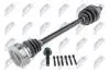 ПІВВІСЬ | SKODA YETI 4WD 09-17, AUDI TT 2.0TDI,2.0TFSI,2.0TTS QUATTRO 08-14 /ЗАД,ЛІВ/ NTY NPWVW160 (фото 2)