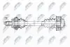ПІВВІСЬ | VW GOLF VII 1.6TDI/2.0TDI 4MOTION,2.0R 13-, SKODA OCTAVIA III 1.8TSI 4X4 13-, AUDI A3 2.0TDI QUATTRO 12-,2.0TFSI QUATTRO 16-, S3 16-, SEAT LEON ST 1.6TDI 4WD,2.0TDI 4WD, 2.0CUPRA 4 NTY NPWVW167 (фото 1)