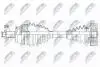 ПІВВІСЬ | VW POLO V 1.4TDI 14-, SKODA FABIA III 1.4TDI 14-, RAPID 1.4TDI 15-, AUDI A1 1.4TDI 14-, SEAT IBIZA 1.4TDI 15- /ЛІВ,MTM/ NTY NPWVW191 (фото 1)