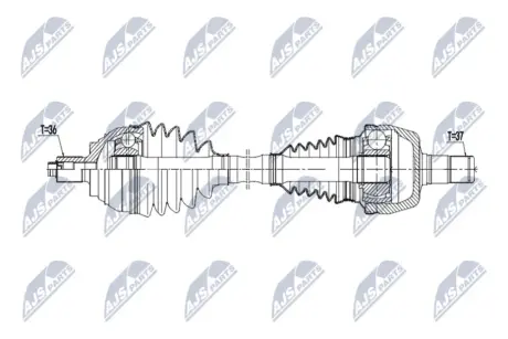 Автозапчасть NTY NPWVW220