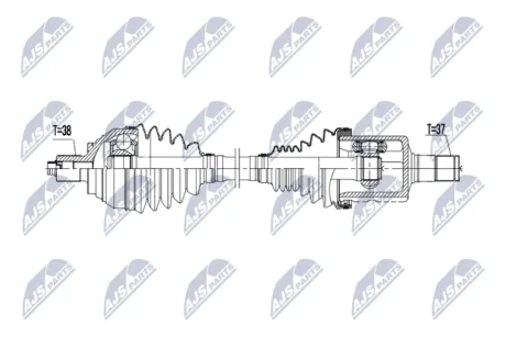 Автозапчасть NTY NPWVW238