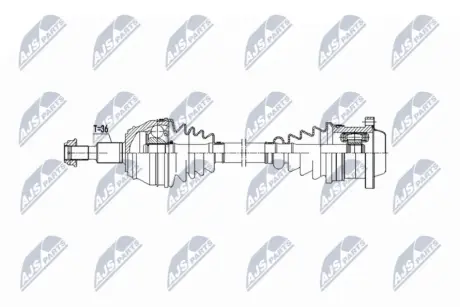 ПОЛУОСЬ NTY NPWVW250