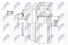 ШАРНІР РІВНИХ КУТОВИХ ШВИДКОСТЕЙ | BMW 2 ACTIVE TOURER 216D 14-, X1 SDRIVE 16D 14-, X2 SDRIVE 16D 18-, 1 F40 11D 19-, MINI F55/F56/F57 COOPER, COOPER D, ONE 13- /ATM/ NTY NPZBM021 (фото 1)