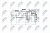 ШАРНІР РІВНИХ КУТОВИХ ШВИДКОСТЕЙ | FORD RANGER EQ/ES/ET 02-,FORD EVEREST 02-,BT-50 06- NTY NPZMZ041 (фото 1)