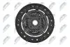 ДИСК ЗЧЕПЛЕННЯ | MAZDA 6 2.0CITD 02-05, MPV 2.0CITD 02-05 /240MM, 23T, DO JEDNOMASOWEGO KOЈA ZAMACHOWEGO/ NTY NZSMZ001T (фото 1)