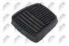 НАКЛАДКА НА ПЕДАЛЬ | NISSAN PRIMERA P10/P11/P12 90-07, X-TRAIL T30 00-06, TERRANO 95-03, TOYOTA AVENSIS 97-03, RAV-4 93-00 NTY O0183GX90 (фото 1)