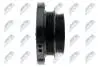 ШКІВ ВАЛУ | BMW ENG.2.0,2.3,2.5,2.8,3.0 SERIA 3 E36 92-99, E46 00-05, SERIA 5 E39 95-03, X5 00-, SERIA 7 -01 NTY RKPBM006 (фото 3)
