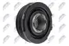 ШКІВ ВАЛУ | BMW ENG.1.8D 3 E46 00-03, 2.0D 3 E46 98-01, 5 E39 00-03, LAND ROVER FREELANDER 2.0D 00-06, ROVER 75 2.0D 99-05 NTY RKPBM007 (фото 2)