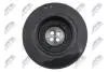 ШКІВ ВАЛУ | BMW 330D 99-05, 525D 00-03, 530D 98-03, X-5 3.0D 01-, RANGE ROVER 3.0 TD6 02-, NTY RKPBM009 (фото 3)