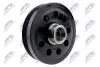 ШКІВ ВАЛУ | BMW 520D F10/F11 10-, 1 F20/F21 116D/118D/120D 10-, 320D E9# 04-11, 316D/318D/320D F3# 11-, X1 SDRIVE20D 10-15, X3 XDRIVE20D 10- NTY RKPBM013 (фото 1)