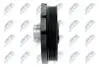 ШКІВ ВАЛУ | BMW 520D F10/F11 10-, 1 F20/F21 116D/118D/120D 10-, 320D E9# 04-11, 316D/318D/320D F3# 11-, X1 SDRIVE20D 10-15, X3 XDRIVE20D 10- NTY RKPBM013 (фото 3)