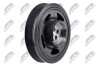 ШКІВ ВАЛУ | BMW 1 F20/F21 114D/116D 14-, 2 F45/F46 214D/216D 15-, X1 F48 16D 15-, MINI COOPER D, ONE D F55/F56 1.4D/1.6D 14- NTY RKPBM017 (фото 1)