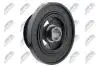 ШКІВ ВАЛУ | BMW 3 E46 320I/325I/330I 02-, 5 E39/E60 520I/525I/530I 02-, X5 3.0I 02-06, X3 2.5I/3.0I 04-06, 7 E6 730I 03-08 NTY RKPBM027 (фото 2)