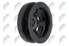 ШКІВ ВАЛУ | JEEP GRAND CHEROKEE 3.0D 05-, COMMANDER 3.0D 05-, CHRYSLER 300C 3.0D 05- NTY RKPCH022 (фото 1)