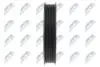 ШКІВ ВАЛУ | FORD ENG.2.0DI, 2.4DI, 2.4TDCI TRANSIT 00-06, LAND ROVER DEFENDER 07- NTY RKPFR005 (фото 3)