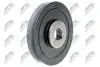 ШКІВ ВАЛУ | FIAT/CITROEN/PEUGEOT ENG. 2.0D DUCATO 02-, JUMPER 02-, BOXER 02- NTY RKPFT012 (фото 1)