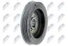 ШКІВ ВАЛУ | FIAT/CITROEN/PEUGEOT ENG. 2.0D DUCATO 02-, JUMPER 02-, BOXER 02- NTY RKPFT012 (фото 2)