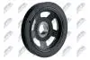 ШКІВ ВАЛУ | KIA/HYUNDAI ENG. 1.4/1.5/1.6/1.7CRDI CEED 06-, SOUL 09-, VENGA 10-, I30 06-, I20 08-, GETZ 05-, IX35 10-,SPORTAGE 10-, CARENS 10- NTY RKPKA306 (фото 2)