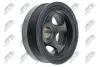 ШКІВ ВАЛУ | MERCEDES GL320/GL350CDI 06-11, ML320/350CDI 05-11, S320CDI 221 05-12, R 280/300/320/350CDI 06-, G 320CDI 06- NTY RKPME023 (фото 2)