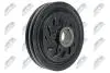 ШКІВ ВАЛУ | MITS.ENG.4D56 2.5TD PAJERO SPORT 96-06, L200 96-, HYUNDAI H100T 97 NTY RKPMS002 (фото 2)