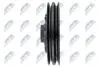 ШКІВ ВАЛУ | MITS.ENG.4D56 2.5TD PAJERO SPORT 96-06, L200 96-, HYUNDAI H100T 97 NTY RKPMS002 (фото 3)
