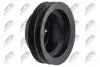 ШКІВ ВАЛУ | MITS.ENG.4D56 2.5TD PAJERO SPORT 96-06, L200 96-, HYUNDAI H100T 97- /WYSOKOЊЖ 62MM/ NTY RKPMS003 (фото 2)