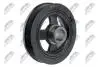 ШКІВ ВАЛУ | MITSUBISHI OUTLANDER II/III 06-, LANCER 07-, ASX 10-, CITROEN C-CROSSER/PEUGEOT 4007 2.0,2.4 08-, CITROEN C4 AIRCROSSER 2.0 12-, PEUGEOT 4008 2.0 12- NTY RKPMS005 (фото 1)