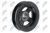 ШКІВ ВАЛУ | MITSUBISHI OUTLANDER II/III 06-, LANCER 07-, ASX 10-, CITROEN C-CROSSER/PEUGEOT 4007 2.0,2.4 08-, CITROEN C4 AIRCROSSER 2.0 12-, PEUGEOT 4008 2.0 12- NTY RKPMS005 (фото 2)