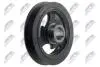 ШКІВ ВАЛУ | MAZDA ENG.3.0 TRIBUTE 07-, 6 GG 02-08, MPV 99-06, FORD MAVERICK TM1 00-06, TM7 07-, MONDEO II 96-00 NTY RKPMZ014 (фото 1)