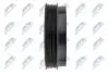 ШКІВ ВАЛУ | NISSAN ENG.QR20 2.0 PRIMERA P12 01-, MURANO Z50 02-, X-TRAIL T30 00-06 NTY RKPNS005 (фото 3)