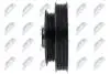 Шкив коленвала двигателя nissan vq20de 3.0 maxima a32,1230331u00 NTY RKPNS009 (фото 3)