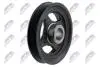 ШКІВ ВАЛУ | NISSAN JUKE 1.6 10-, QASHQAI 2.0 06-, X-TRAIL 2.0 07-, RENAULT ENG. 2.0 CLIO 05-, FLUENCE 06-, SCENIC/GRAND SCENIC 09-, LAGUNA III 07-, MEGANE III 09- NTY RKPNS025 (фото 1)