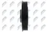 ШКІВ ВАЛУ | PEUGEOT/CITROEN/FIAT ENG.1.9D/2.0HDI BERLINGO/JUMPY 98-, C5 01-, DUCATO 01-, 206/306/406 99-, 307 00- NTY RKPPE000 (фото 3)