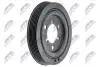 ШКІВ ВАЛУ | PEUGEOT/CITROEN ENG.1.1/1.4/1.6 BERLINGO 96-, C2/C3 03-, C4 04-, XSARA 00-, 206 98-, 207 06-, 307 00-, 1007 05- NTY RKPPE003 (фото 1)