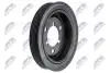 ШКІВ ВАЛУ | PEUGEOT/CITROEN ENG.1.1/1.4/1.6 BERLINGO 96-, C2/C3 03-, C4 04-, XSARA 00-, 206 98-, 207 06-, 307 00-, 1007 05- NTY RKPPE003 (фото 2)