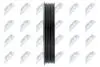 ШКІВ ВАЛУ | PEUGEOT/CITROEN ENG.1.1/1.4/1.6 BERLINGO 96-, C2/C3 03-, C4 04-, XSARA 00-, 206 98-, 207 06-, 307 00-, 1007 05- NTY RKPPE003 (фото 3)
