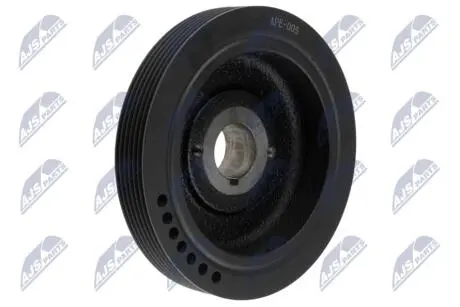 ШКІВ ВАЛУ | PEUGEOT/CITROEN/FIAT ENG.1.8D/1.9D/TD BERLINGO 96-, JUMPER/DUCATO/BOXER -02, 406 96- NTY RKPPE005