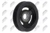 ШКІВ ВАЛУ | PEUGEOT/CITROEN ENG.1.4HDI/1.6HDI BERLINGO 05-, C3 02-, C4/C5 04-, 206 01-, 207 06-, 307/407 04-, 308 07- NTY RKPPE008 (фото 1)