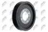 ШКІВ ВАЛУ | OPEL ENG.1.7CDTI ASTRA H/J 07-, ZAFIRA B 08-, CORSA D 06-, MERIVA 06- NTY RKPPL016 (фото 1)