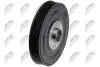 ШКІВ ВАЛУ | RENAULT ENG.1.9DCI MEGANE 04-, SCENIC II/GRAND SCENIC 05-, ESPACE IV 02- NTY RKPRE003 (фото 1)