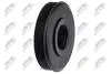 ШКІВ ВАЛУ | RENAULT ENG.1.9DCI MEGANE 04-, SCENIC II/GRAND SCENIC 05-, ESPACE IV 02- NTY RKPRE003 (фото 2)