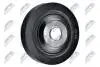 ШКІВ ВАЛУ | RENAULT ENG.1.4/1.6 CLIO II 98-, LAGUNA 97-, MEGANE 99-, SCENIC 99- NTY RKPRE005 (фото 1)
